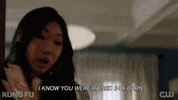 Tv Show Reaction GIF by CW Kung Fu