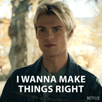 Apologies Fix This GIF by NETFLIX