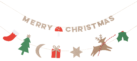 Merry Christmas Sticker by Meri Meri