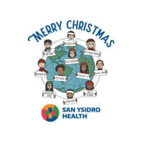 Merry Christmas Sticker by San Ysidro Health