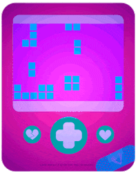 taillustra love heart pink life GIF