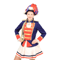 Huennije-alaaf karneval alaaf fastelovend mariechen Sticker