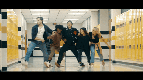 Dance Highschool GIF by Kevin Quinn