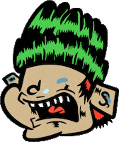 5ystemerror night tired sleep graffiti Sticker