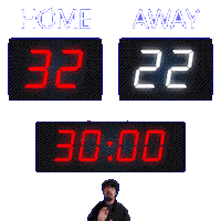 22 Away Sticker