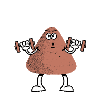 Badagoom health yummy exercise strength Sticker