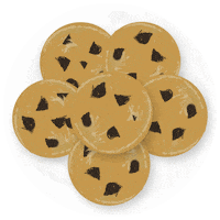 Doughlicious yummy nomnom doughlicious cookieplate Sticker