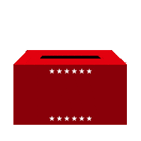 Election Day Vote Sticker by Jessica Lau