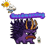 oooPABLOooo coffee morning goodmorning grumpy Sticker