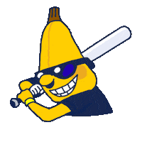 Baseball Batter Sticker by The Savannah Bananas