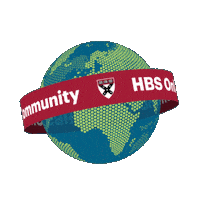 Global Network Networking Sticker by Harvard Business School
