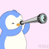 Look Looking GIF by Pudgy Penguins