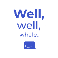 Whale Sticker by Mobeedick
