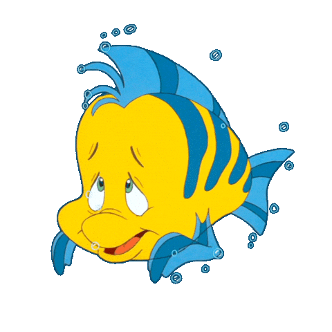 little mermaid shock Sticker by Disney Europe