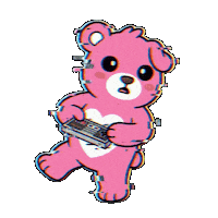 Playing Video Games Sticker by BEARISH