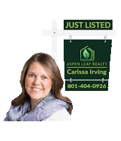 aspenleafrealty carissa irving aspenleafrealty aspen leaf realty Sticker