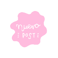 Pink Post Sticker