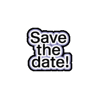 Save The Date Impuls Sticker by Werkschau Mediendesign Ravensburg