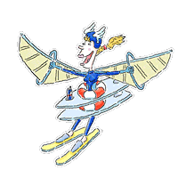 Flugtag Sticker by BrandFestival