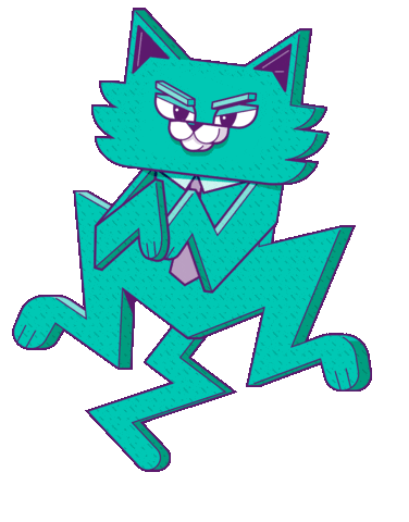 VidamStudio giphyupload cat illustration kawaii Sticker