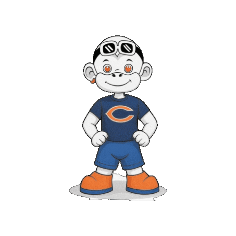Chicago Bears Sticker by Zhot