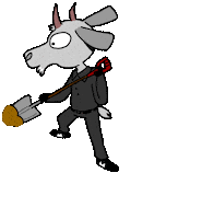 Funeral Shoveling Sticker by sarahmaes