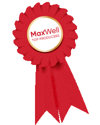 Ribbon Sticker by Maxwell Realty