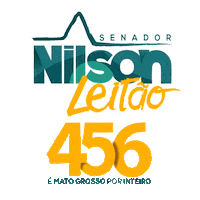 nilsonleitao mato grosso 456 senado leitao Sticker