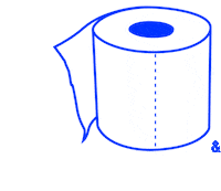 Toilet Paper Sticker by studio&more