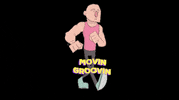 padriandraws animation cartoon man walk GIF