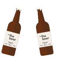 theplacetobe beer bier apartments the place to be Sticker