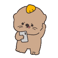 Phone Think Sticker by SEVY