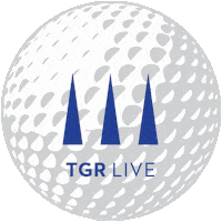 TGRLiveEvents golf tiger woods golf ball tgr foundation Sticker