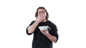 Filmmaker Reaction Sticker by Dirty Paws Media