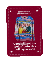 Christmas Sticker by GoodwillIntl