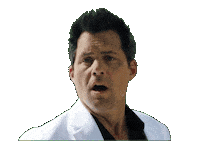 Shocked Kristoffer Polaha Sticker