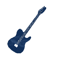 Guitar Bass Sticker by Live Nation