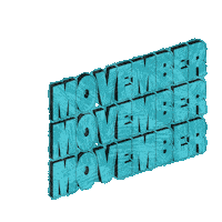 Mustache Movember Sticker