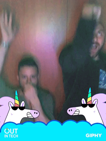 outintech GIF by Out in Tech x GIPHY | Spring Social @ Hotel Americano