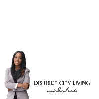 Sticker by District City Living