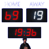 19 Away Sticker
