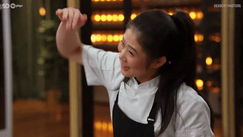 Happy Dessert GIF by MasterChefAU