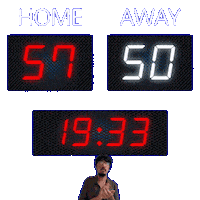 50 Away Sticker