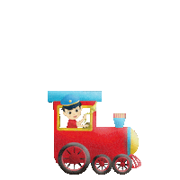 Train Children Sticker