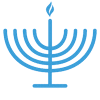 Jewish Hanukkah Sticker by UJA-Federation of New York