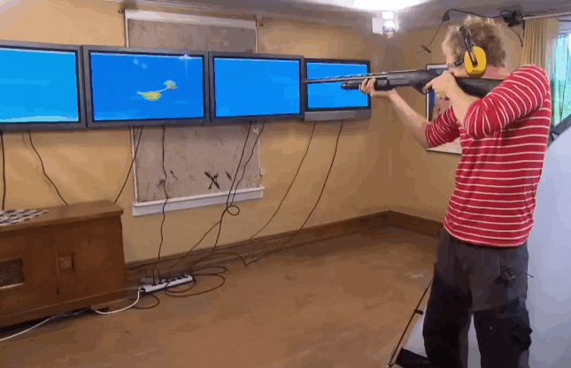 Duck Hunt Gun GIF
