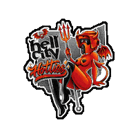 Hotties Sticker by Hell City
