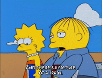 Talking Season 4 GIF by The Simpsons