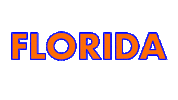 Florida Gators Font Sticker by University of Florida