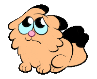 bloglaurel sad fear triste cute cat Sticker
